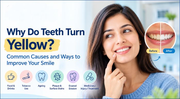Why Do Teeth Turn Yellow